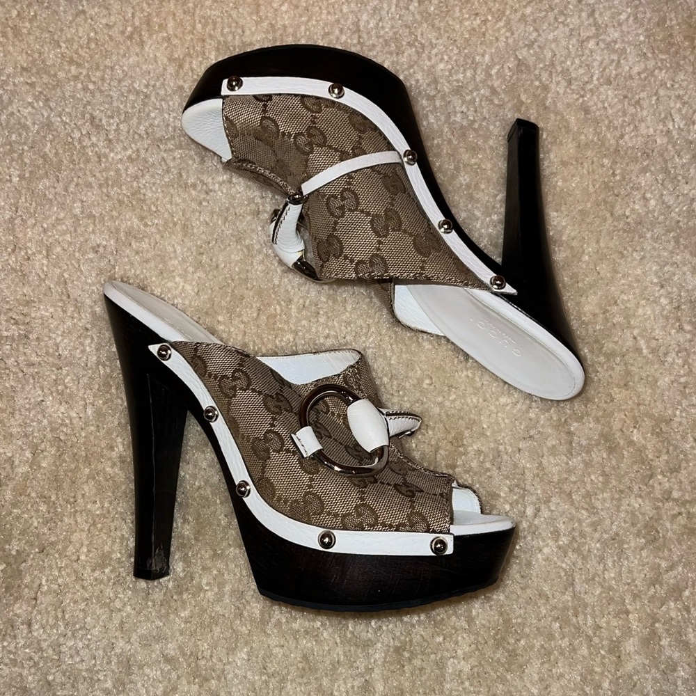 Gucci Clog Heels